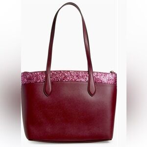 NWT Kate spade New York flash glitter tote